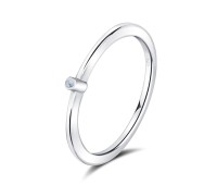 Cute Designed Silver Ring NSR-4124